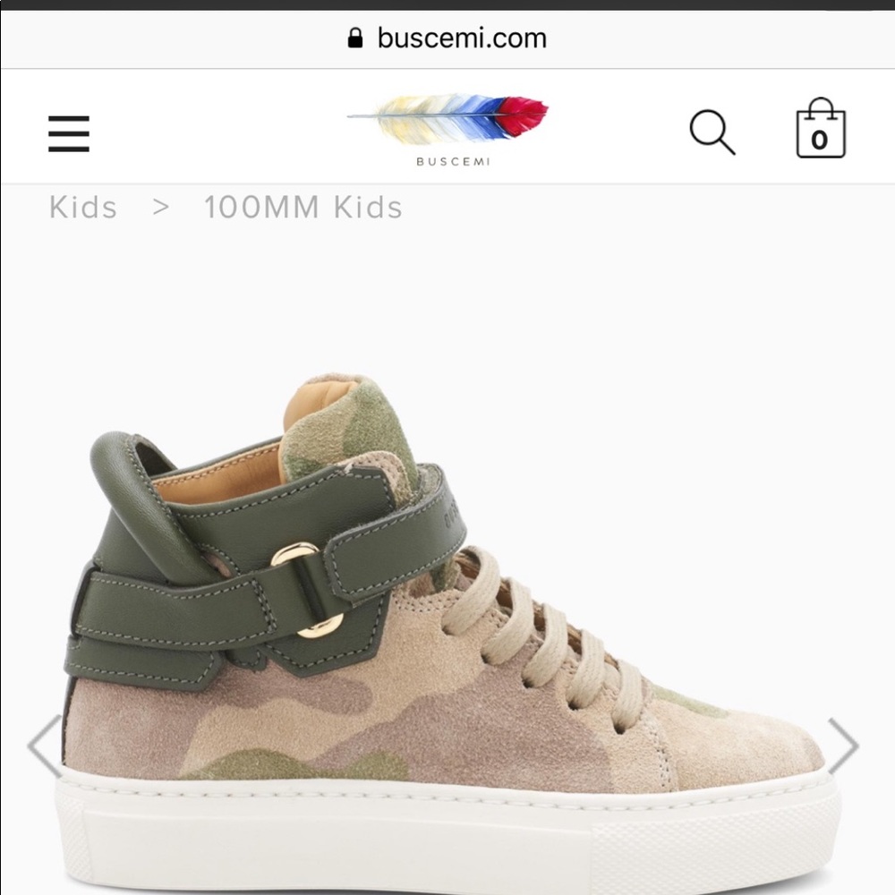 Brand new Buscemi 100MM kid suede - Picture 9 of 9